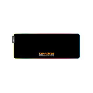 Tapete Gaming Rgb Dragon War Para Teclado Y Mouse Ne-483R