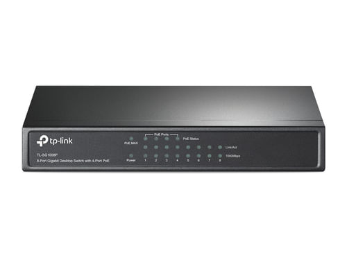 TP-LINK TL-SG1008P switch Gigabit Ethernet (10/100/1000) Energía sobre Ethernet (PoE) Avellana