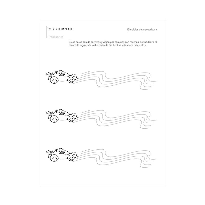 LIBRO EJERCICIOS DIVERTITRAZOS PREESCOLAR 3
