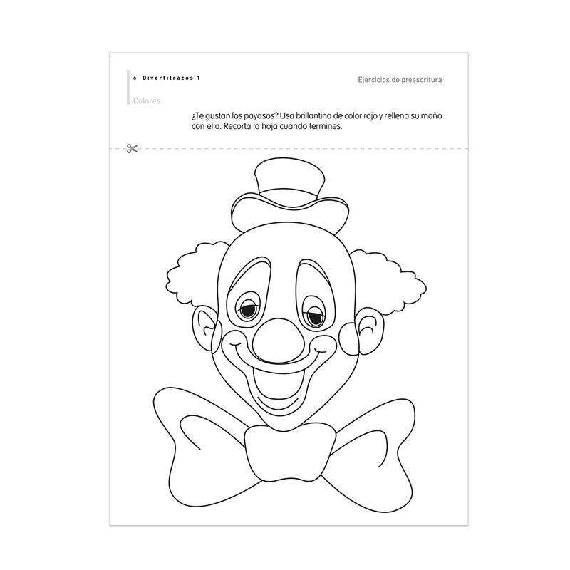 LIBRO EJERCICIOS DIVERTITRAZOS PREESCOLAR 1