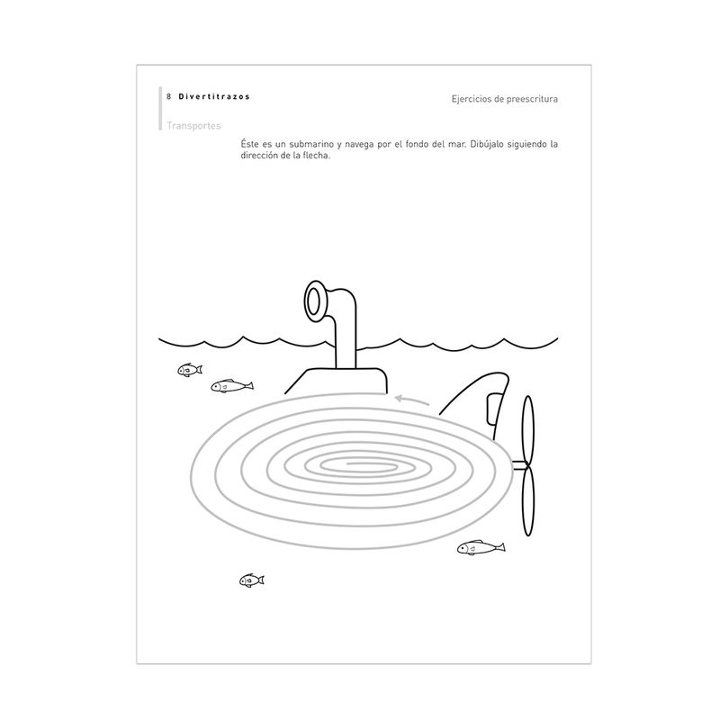 LIBRO EJERCICIOS DIVERTITRAZOS PREESCOLAR 3