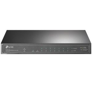 Switch No Administrable De 10 Puertos Gigabi Tp-Link Tl-Sg1210P, Gris, Rj45, 9 Tl-Sg1210P