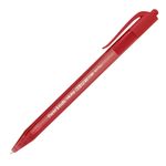 BOLIGRAFO MEDIANO RETRACTIL ROJO KILOMETRICO 100 RT