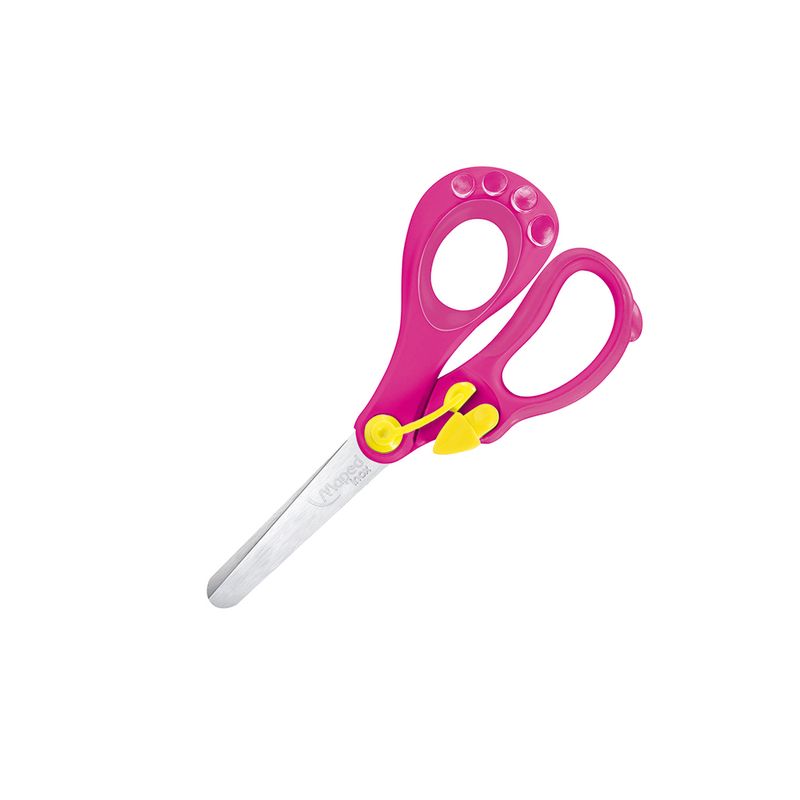 TIJERA METAL PLASTICO 5" PUNTA ROMA MAGICA