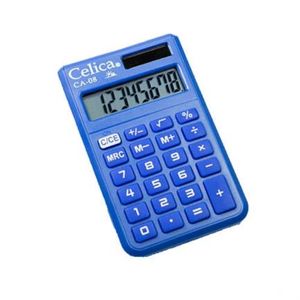 Calculadora Celica Bolsillo 8 Dígitos Color Azul Clpcacab035