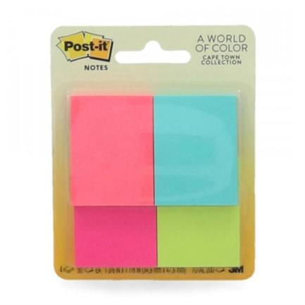 42759 - MINI NOTAS 3M POST-IT NEON 34 9MMX47 6MM 1 BLOCK C/200 HJS
