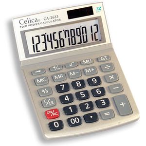 Calculadora Celica Ca-2633 Semi-Escrit 12 Digitos Dual Clpcacab019