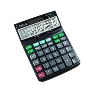 Calculadora Celica Escritorio 12 Digitos 3 Lineas En Pantall Clpcacab041