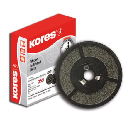 42690 - CINTA P/CALCULADORA KORES NEGRO-ROJO 3 0CMS DIAMETRO