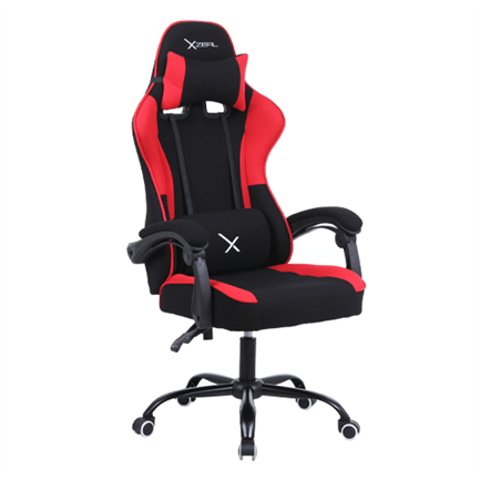 Silla-Gamer-Stylos-XZ20-Tela-Brazo-Ajustable-Soporte-Lumbar-Color-Rojo