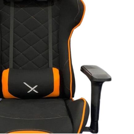 Silla-Gamer-Stylos-XZ25-Tela-Brazos-4D-Soporte-Lumbar-Color-Naranja