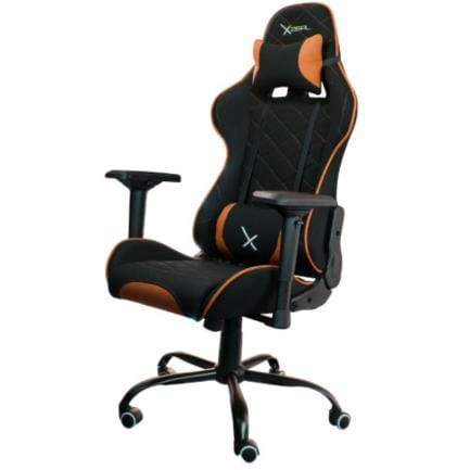 Silla-Gamer-Stylos-XZ25-Tela-Brazos-4D-Soporte-Lumbar-Color-Naranja