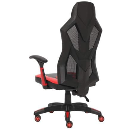 Silla-Gamer-Xzeal-XZ30-Malla-con-Vinil-Textil-Respaldo-con-150-Grados-de-Giro-Color-Rojo