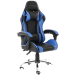 Silla Gamer Ergonómica Dragón XT Modelo Falkor Color Negro-Azul