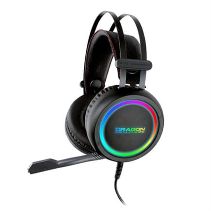 Audífonos Gamer Dragon XT Micrófono Iluminado RGB 35mm