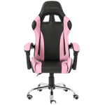 Silla Gamer Ergonómica Dragón XT Modelo Falkor Color Negro-Rosa