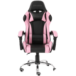 Silla Gamer Ergonómica Dragón XT Modelo Falkor Color Negro-Rosa