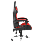 Silla Gamer Ergonómica Dragón XT Modelo Falkor Color Negro-Rojo