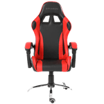 Silla Gamer Ergonómica Dragón XT Modelo Falkor Color Negro-Rojo