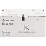 Tóner Kyocera TK-5222K 12K Páginas Compatible P5021cdn/P5021cdw/M5521cdn/M5521cdw Color Negro