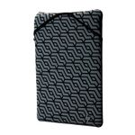 FUNDA PARA LAPTOP HP 14 PROTECCION REVERSIBLE NEGRO/GEO