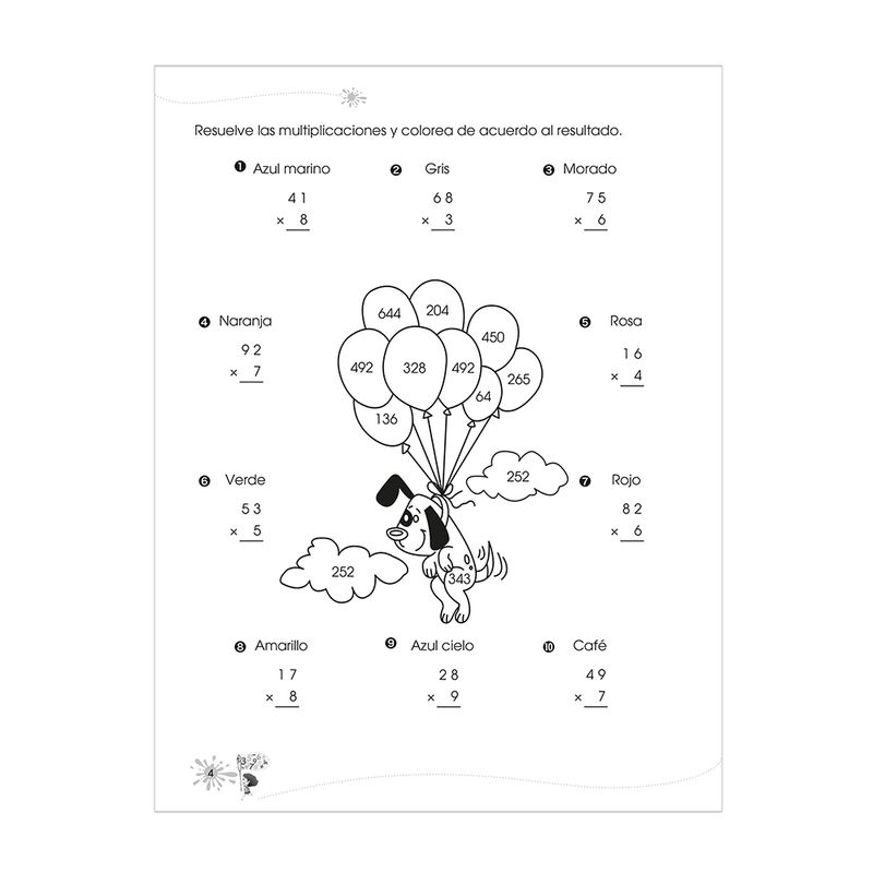 LIBRO EJERCICIOS VAMOS MULTIPLICANDO 2