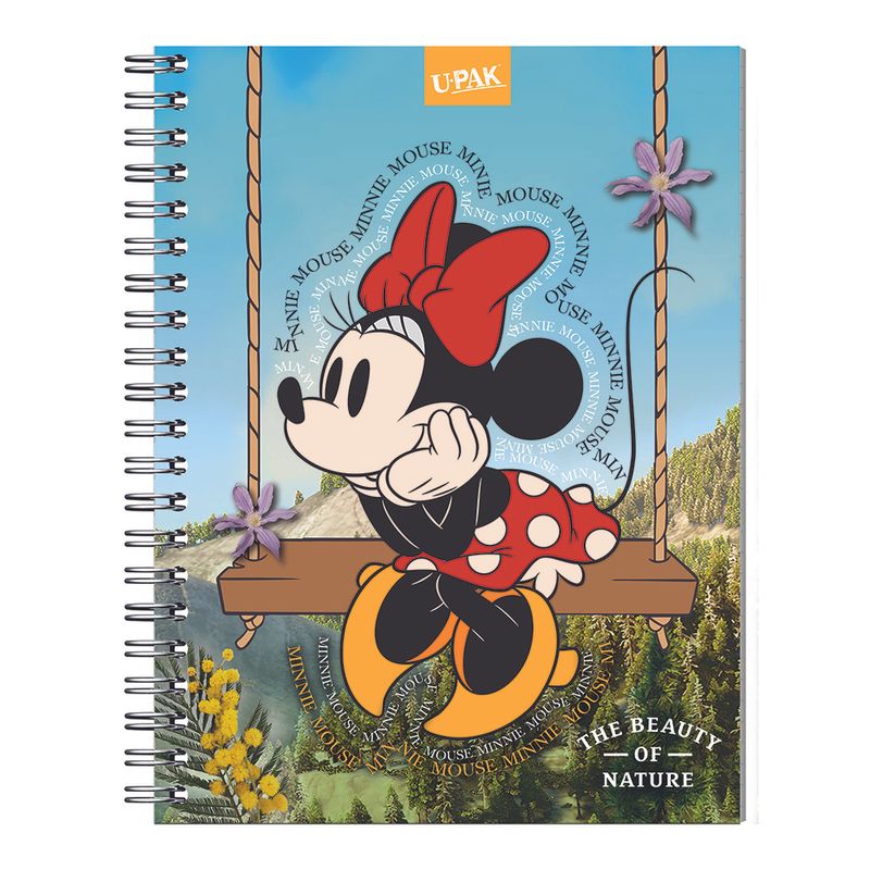 CUADERNO ESPIRAL PROFESIONAL 100H RAYAS MINNIE