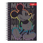 CUADERNO ESPIRAL PROFESIONAL 100H RAYAS MICKEY