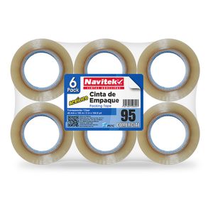 Cinta Empaque Transparente Con 6 48X150M Navitek 9240481500