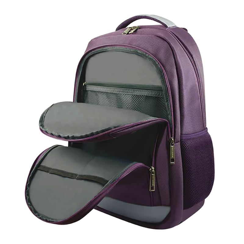 MOCHILA PARA LAPTOP PERFECT CHOICE ESSENTIALS 15"-17" MORADO