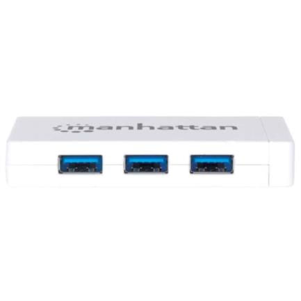 9709 - Hub Manhattan USB 3 0 con 3 Puertos/Adaptador Gigabit Ethernet