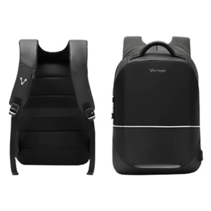 33642 - Mochila Vorago BP-401 Antirrobo Laptop 15 6" Cierres Candados TSA Color Negro