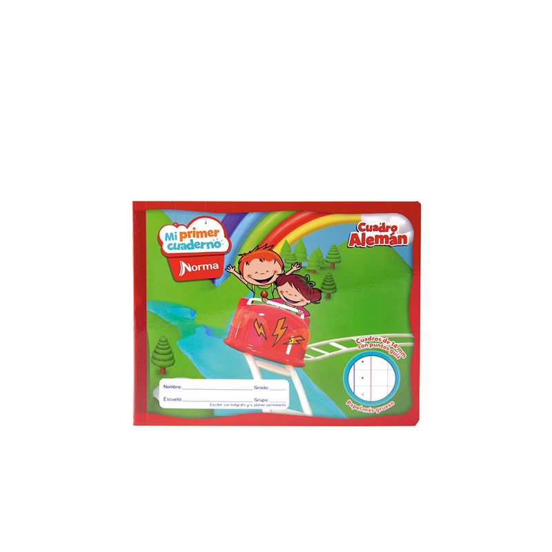 CUADERNO COSIDO PREESCOLAR 72H C-14 ALEMAN