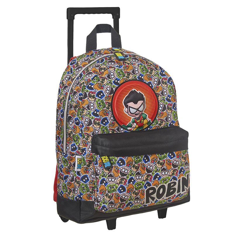 MOCHILA CON RUEDAS TEEN TITANS