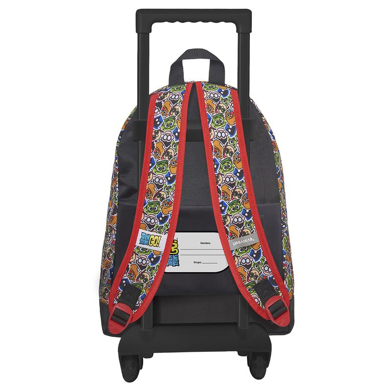 MOCHILA CON RUEDAS TEEN TITANS