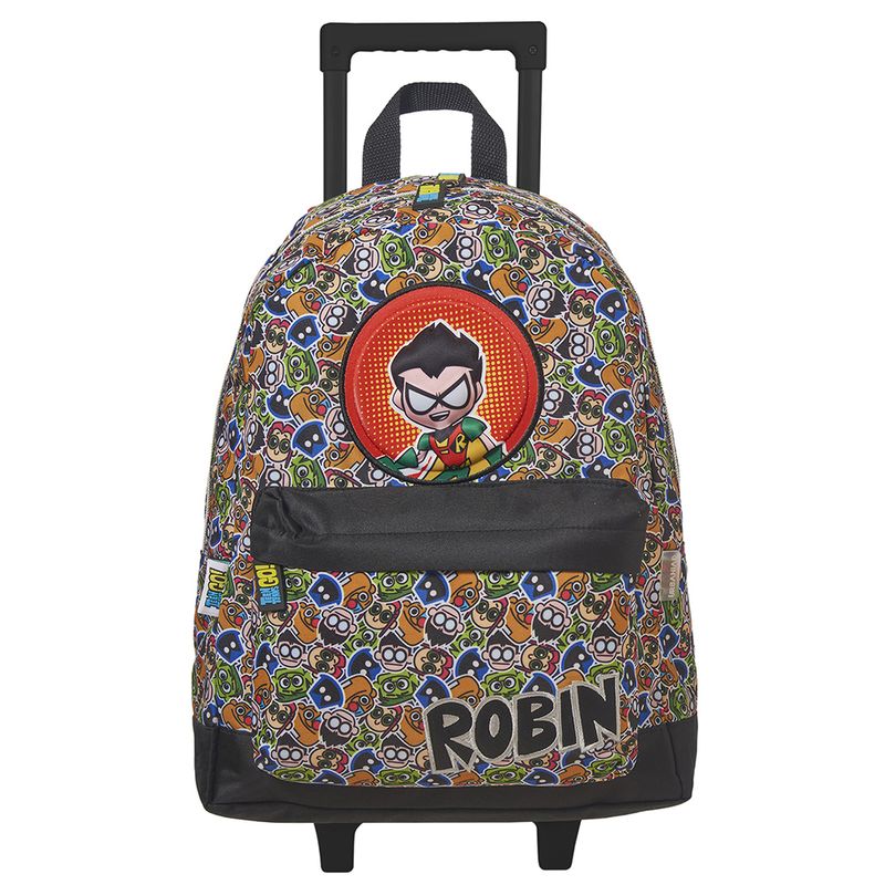 MOCHILA CON RUEDAS TEEN TITANS