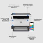 Multifuncional HP LaserJet Tank MFP 1602w Monocromática Láser