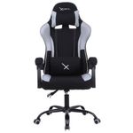 Silla Gamer Stylos XZ20 Tela/Brazo Ajustable Soporte Lumbar Color Gris
