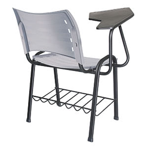 SILLA CAPACITACION C/PALETA Y C/PARRILLA PLASTICO INNOVA