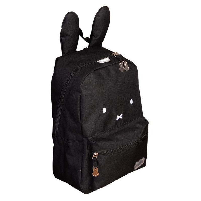 MOCHILA-JUVENIL-MIFFY-NEGRA