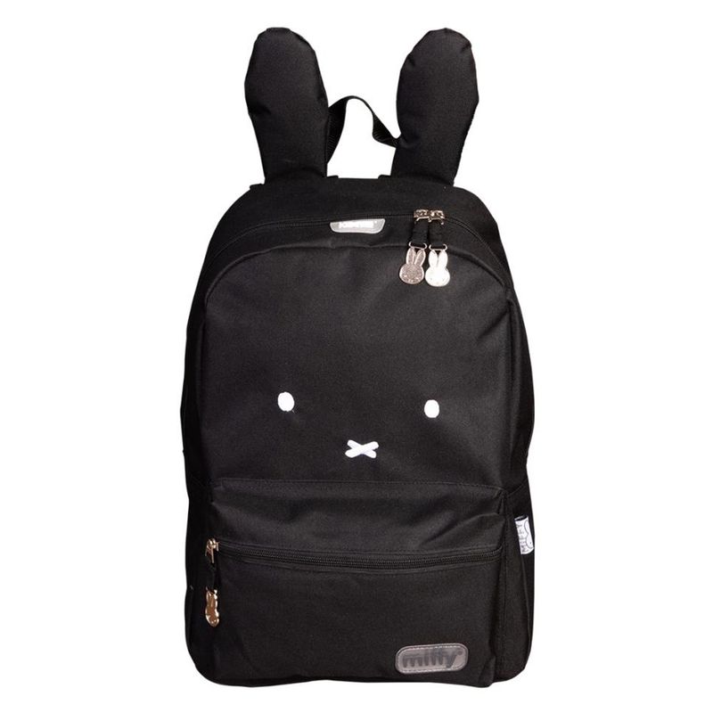 MOCHILA-JUVENIL-MIFFY-NEGRA