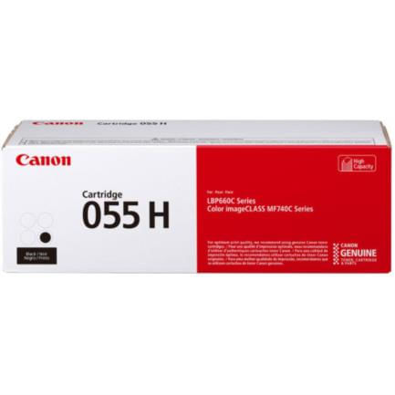 36984 - Tóner Canon Cartridge 055H Alta Capacidad 7600 Páginas Color Negro