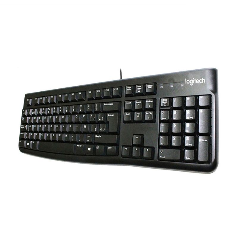 TECLADO ALAMBRICO K120 USB NEGRO