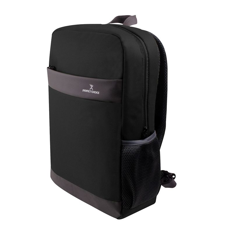MOCHILA PARA LAPTOP PERFECT CHOICE 156" BOLD, NEGRO
