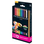 LAPICES DE COLOR 12-L RED 4MM PRISMACOLOR JUNIOR