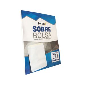 Sobre Bolsa Oficio Blanco 50 Pzas B-24-Bg