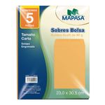 SOBRE BOLSA GOLDEN CARTA C/5 PZAS