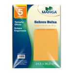 SOBRE BOLSA GOLDEN OFICIO C/5 PZAS