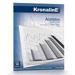 ACETATO CARTA C/50PZAS KRONALINE