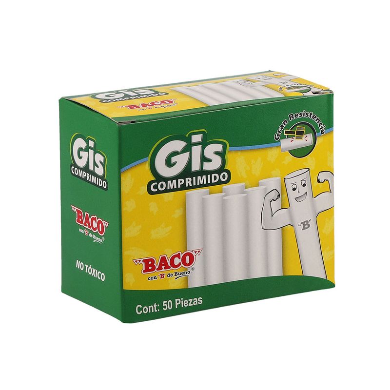 GIS BLANCO SEMICOMPRIMIDOS CAJA CON 50PZAS